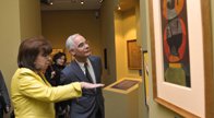 Minister Balog opens anniversary exhibition of painter Endre Bálint
